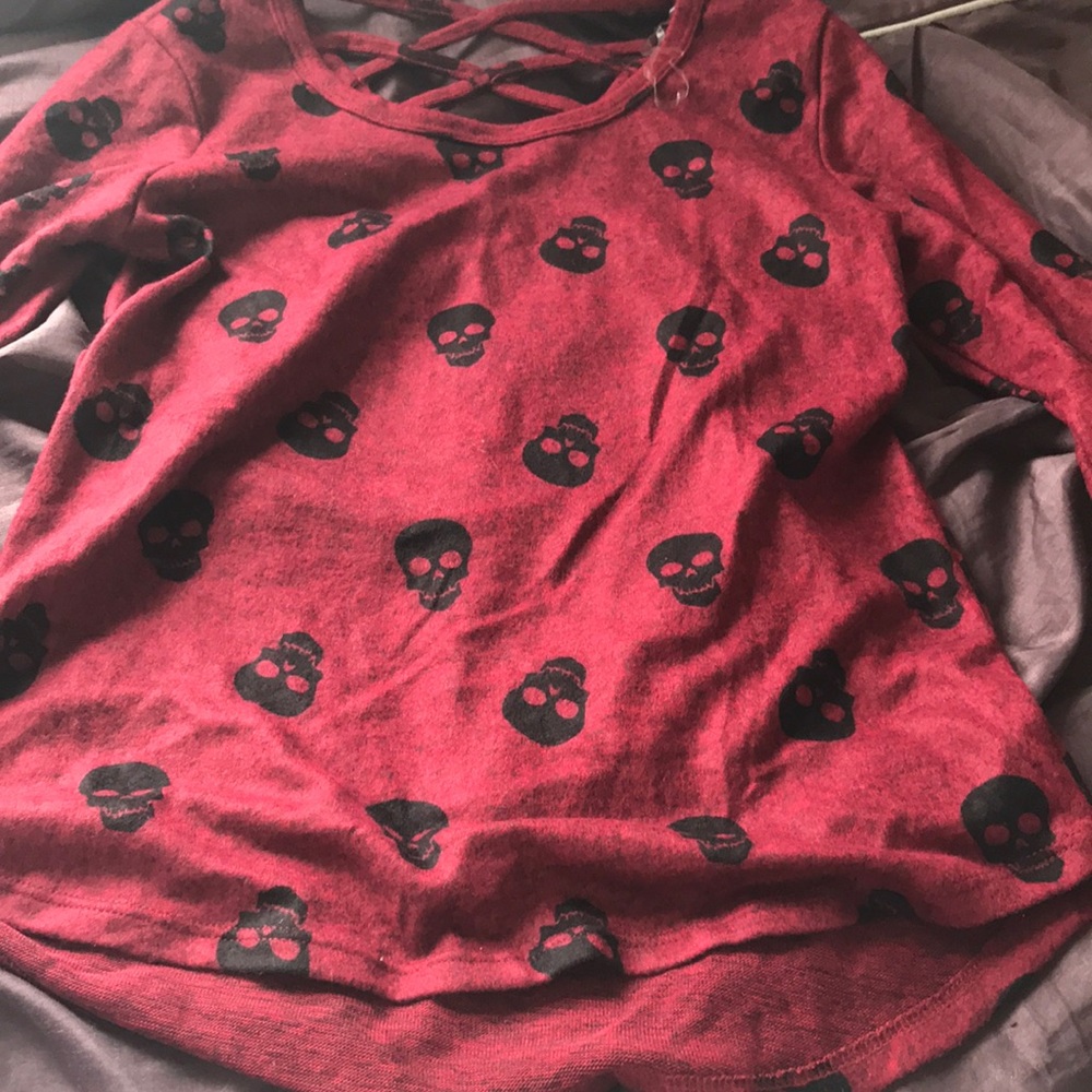A skull shirt